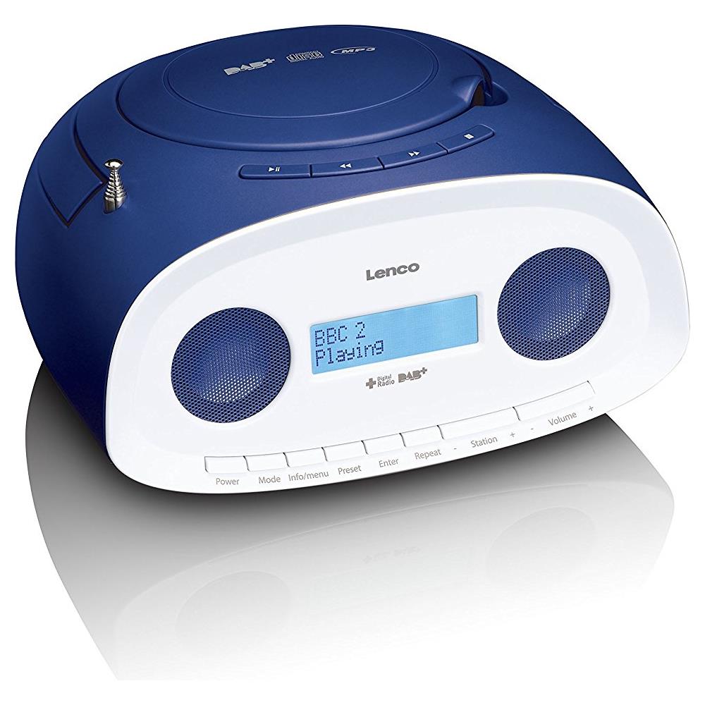 Radio DAB+ / FM Portatile con CD e MP3 SCD-69 Colore Blu - Foto 6