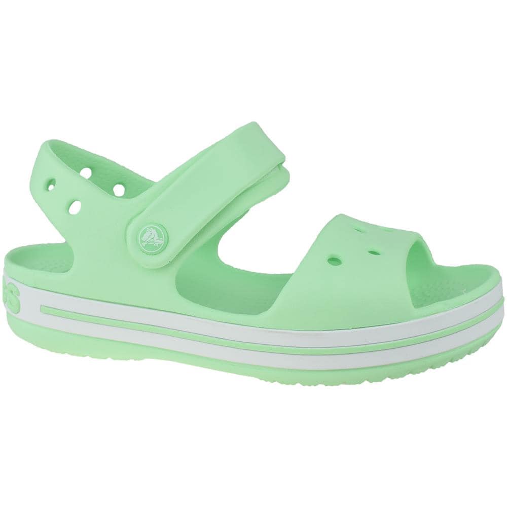Crocband Sandal Kids 12856-3ti, Bambini, Verde, Sandali Da Esterno, Numero: 27/28 Eu - Foto 1