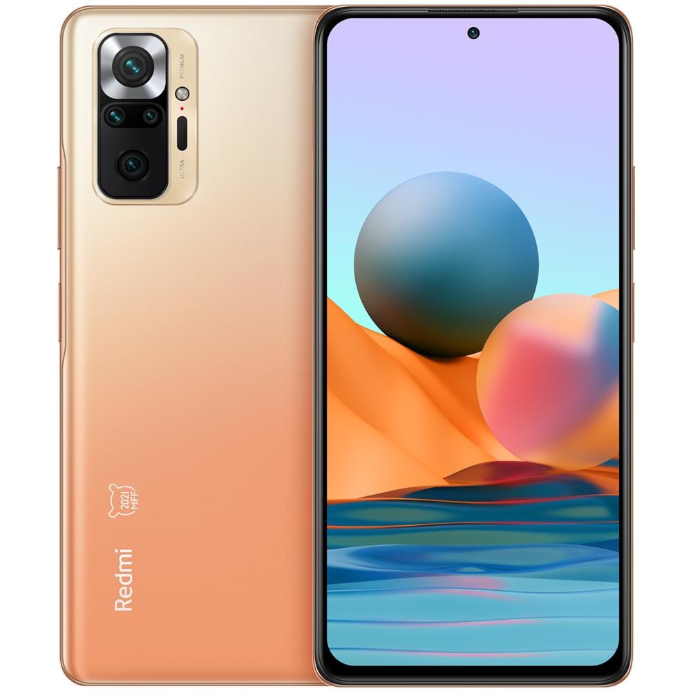 Redmi Note 10 Pro 64 GB Dual Sim Display 6.67" Full HD+ Slot Micro SD Quadrupla Fotocamera Android Bronzo - Foto 1