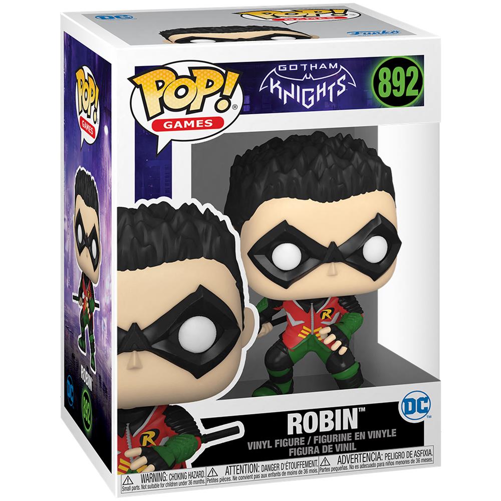 Gotham Knights Pop! Games Vinyl Figure Robin 9 Cm - Foto 2