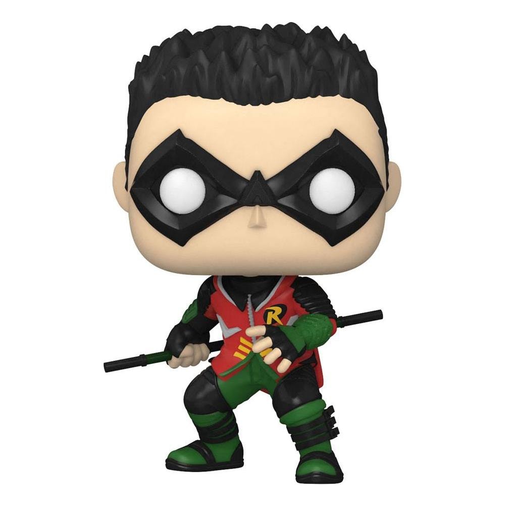 Gotham Knights Pop! Games Vinyl Figure Robin 9 Cm - Foto 1