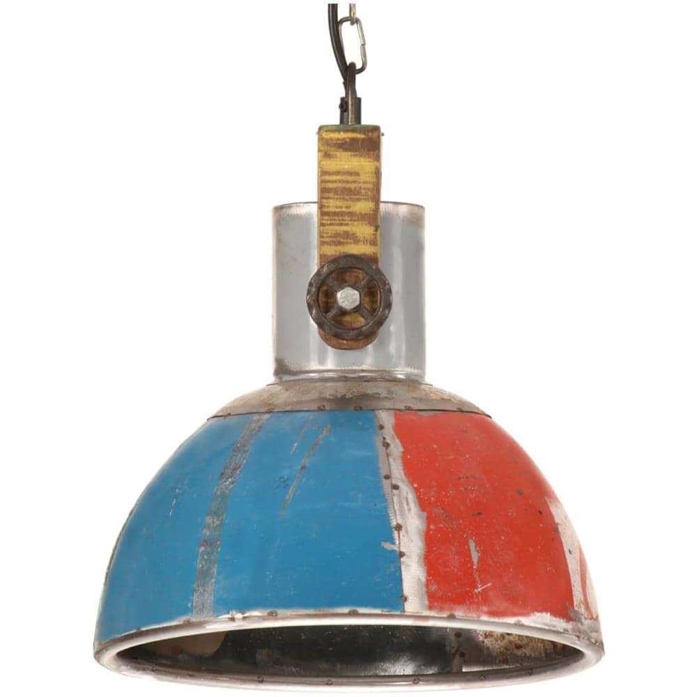 Lampada Sospesa Industriale 25 W Multicolore Rotonda 30 Cm E27 - Foto 3