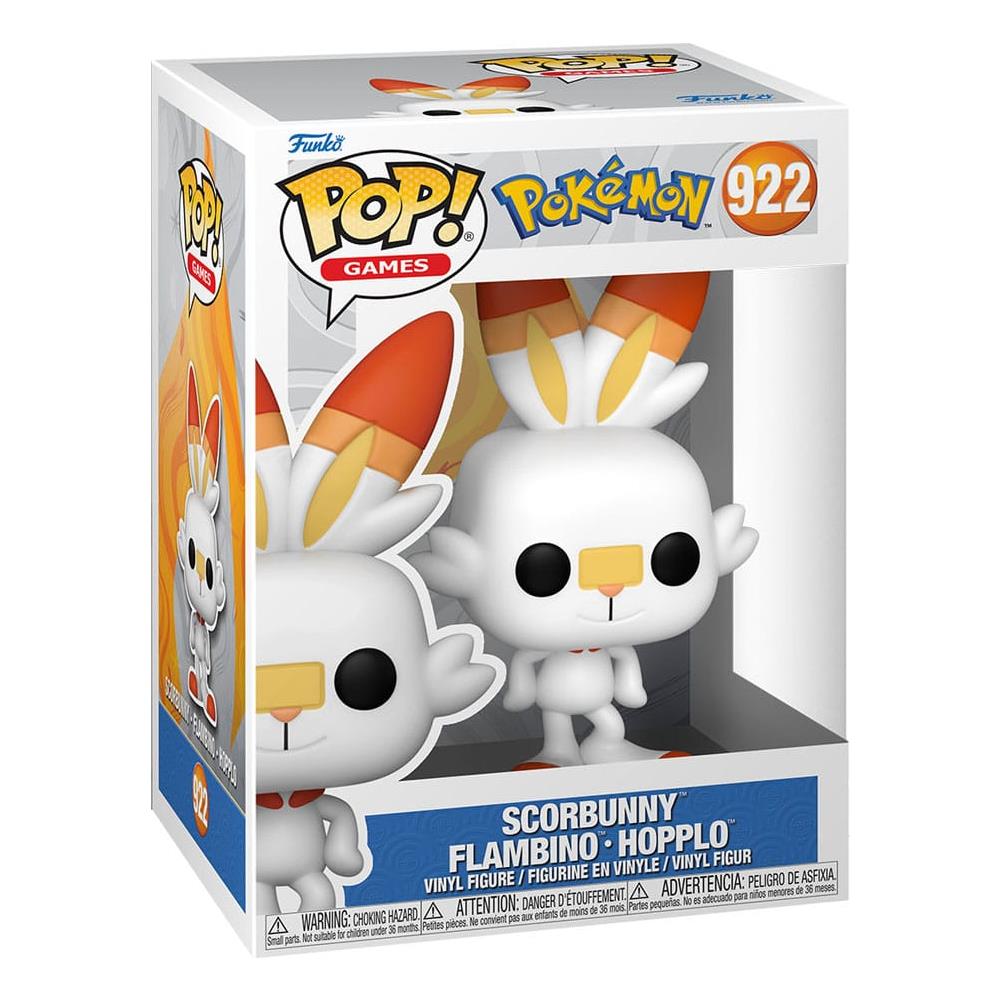 Pokemon Pop! Games Vinyl Figure Scorbunny (emea) 9 Cm - Foto 1