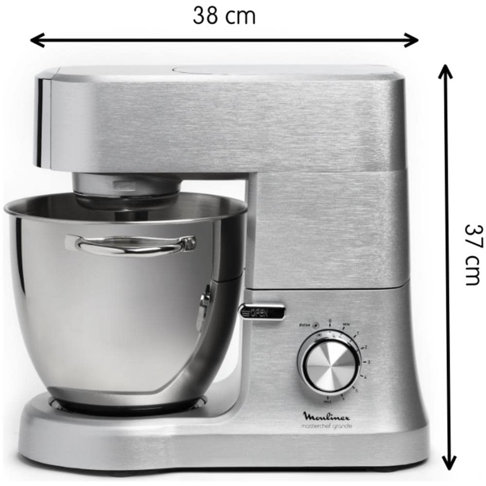 Impastatrice Masterchef QA810D01 Capacità 6.7 L Potenza 1500 W Colore Acciaio inossidabile - Foto 8