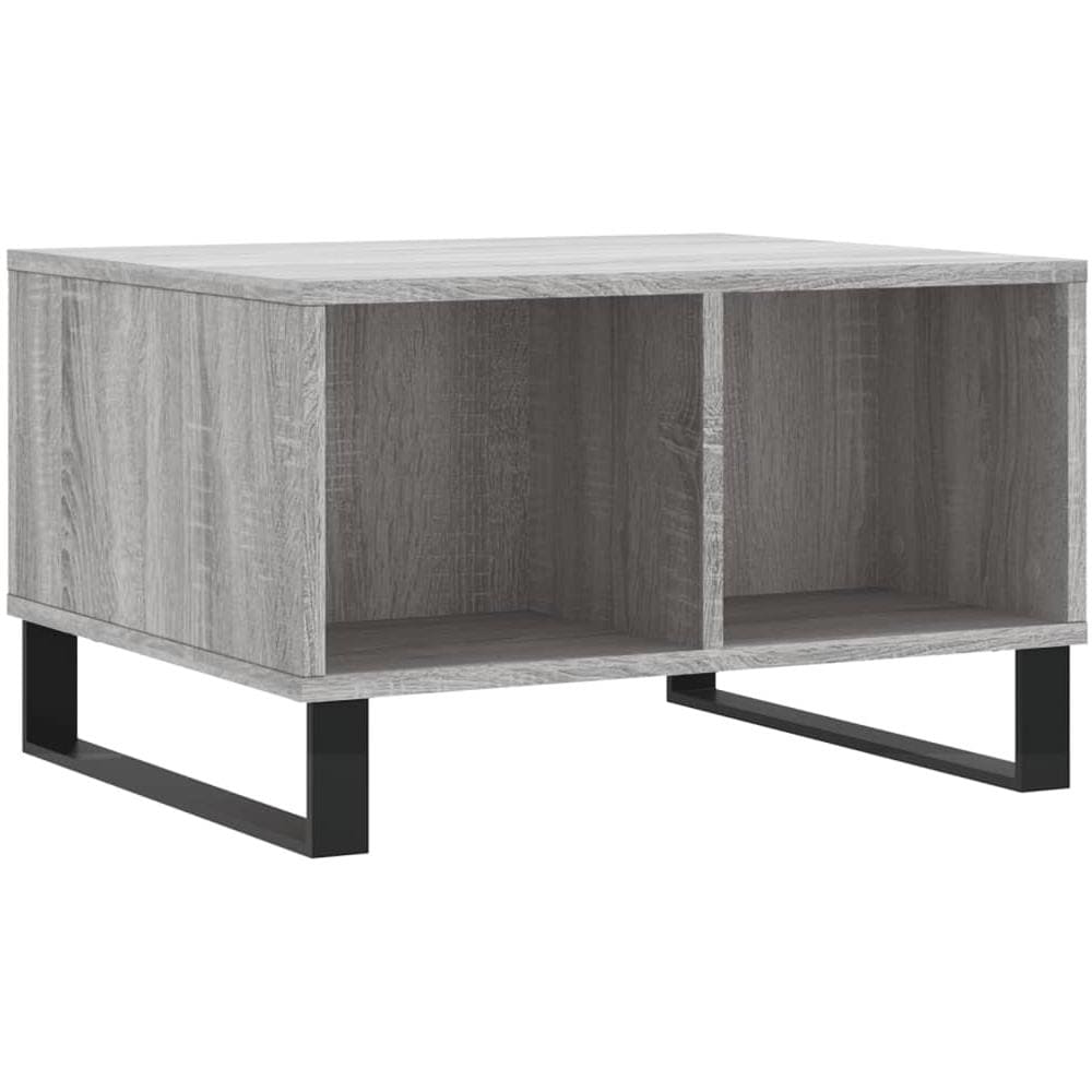 Tavolino Da Salotto Grigio Sonoma 60x50x36,5 Cm In Multistrato - Foto 2