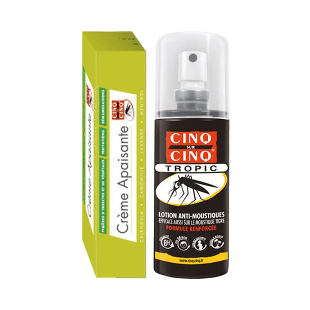 Natura Crema Lenitiva 3en1 40g + Tropic Lozione Antizanzare 75ml Da 3 Anni Cinque Su Cinque - Foto 1