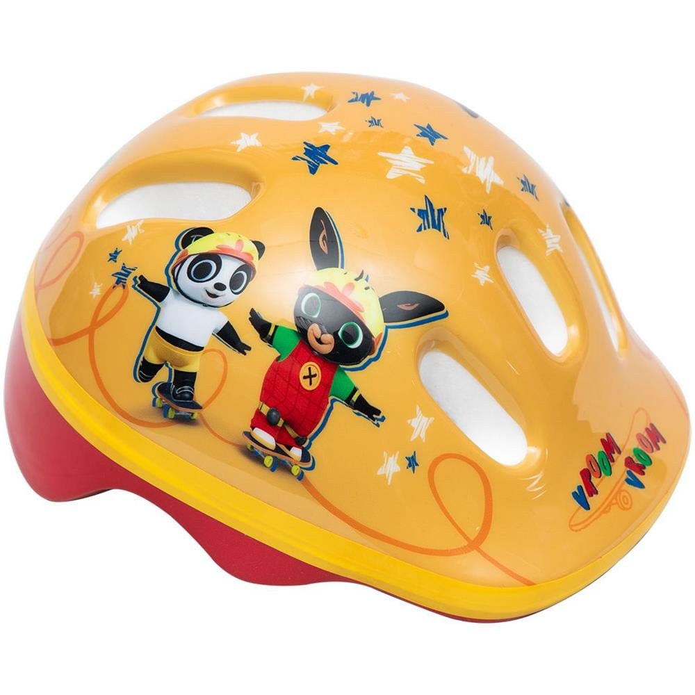 Casco Ciclo Bambino Coniglietto Bing Bici Bicicletta (taglia Xs) 44 -48 Cm Protezione Giallo - Foto 1