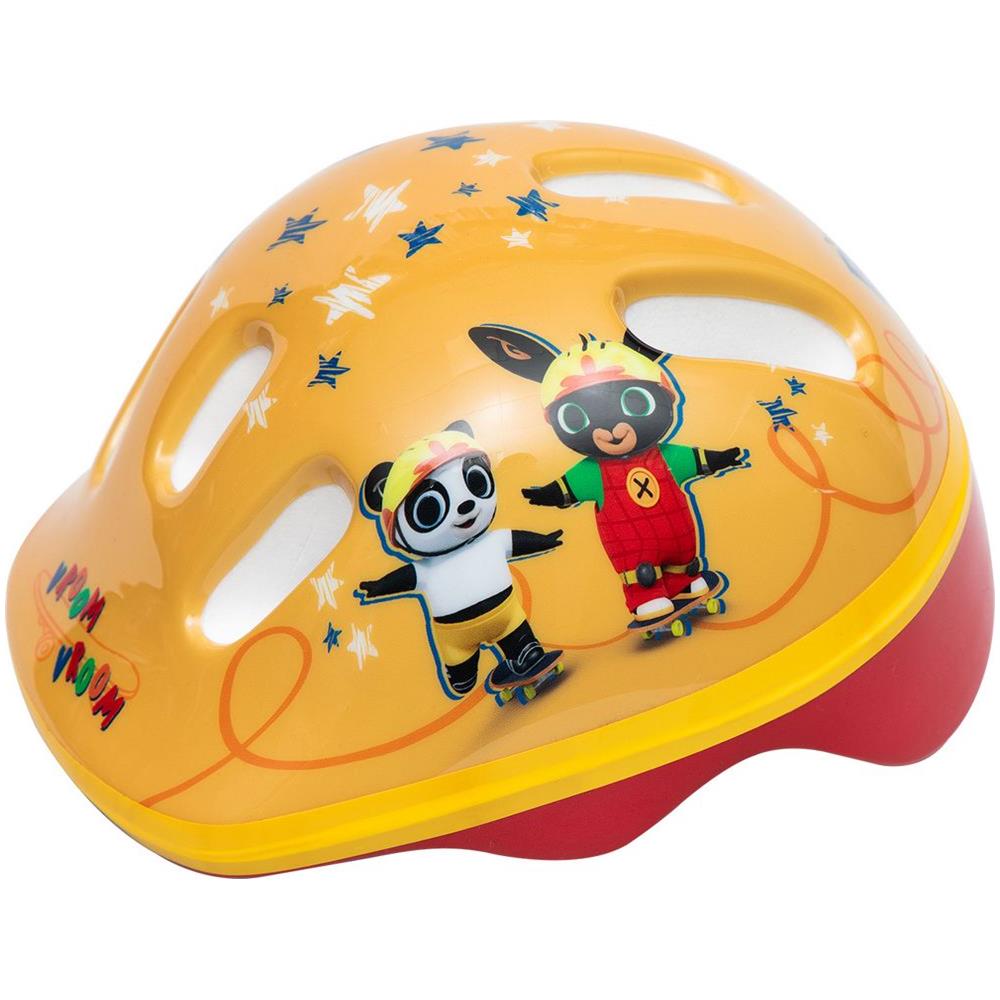 Casco Ciclo Bambino Coniglietto Bing Bici Bicicletta (taglia Xs) 44 -48 Cm Protezione Giallo - Foto 2