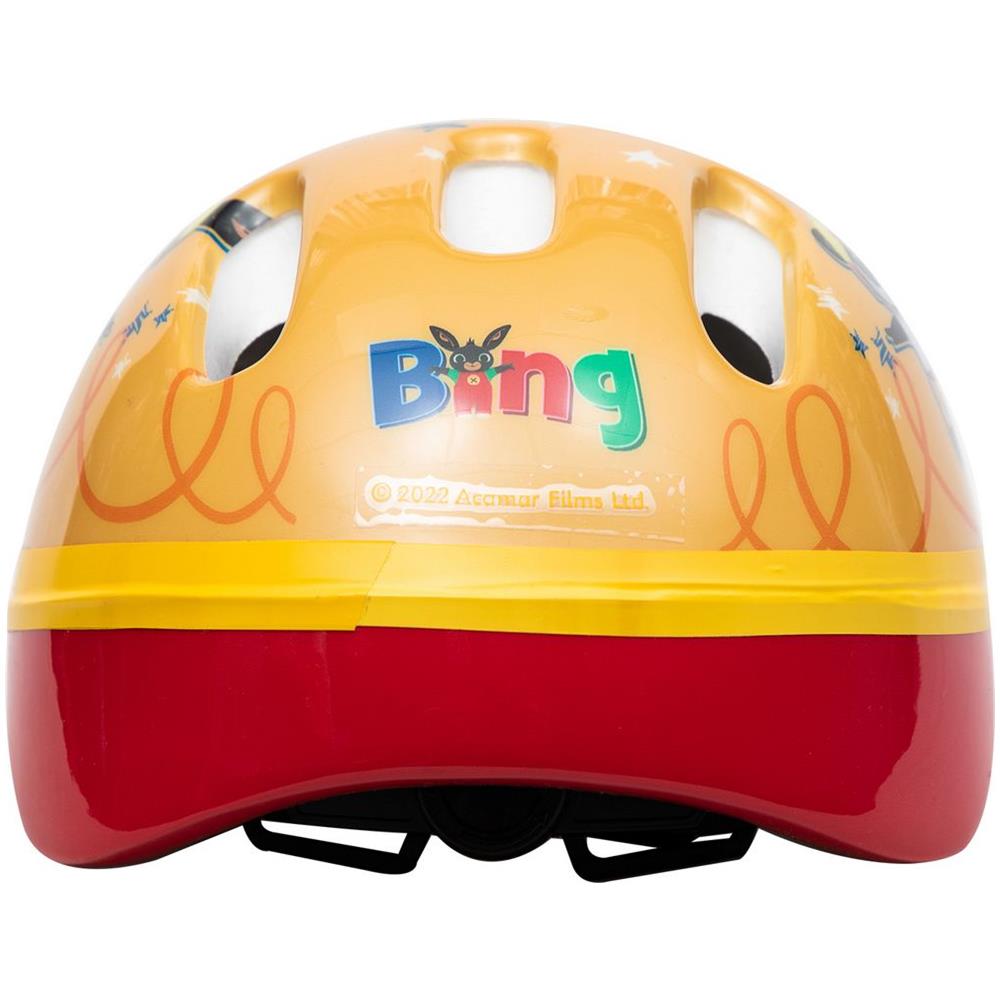 Casco Ciclo Bambino Coniglietto Bing Bici Bicicletta (taglia Xs) 44 -48 Cm Protezione Giallo - Foto 3