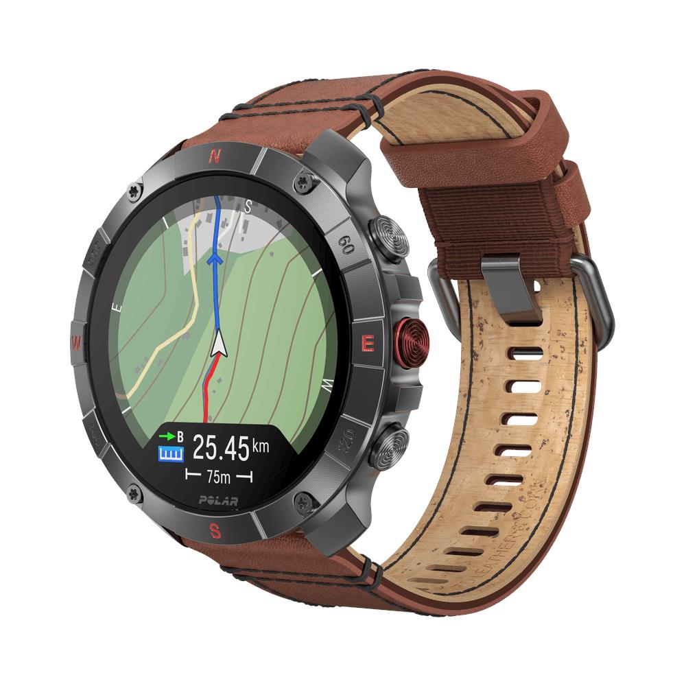 Grit X2 Pro Titan 3,53 cm (1.39") AMOLED Digitale 454 x 454 Pixel Touch screen Titanio GPS (satellitare) - Foto 1