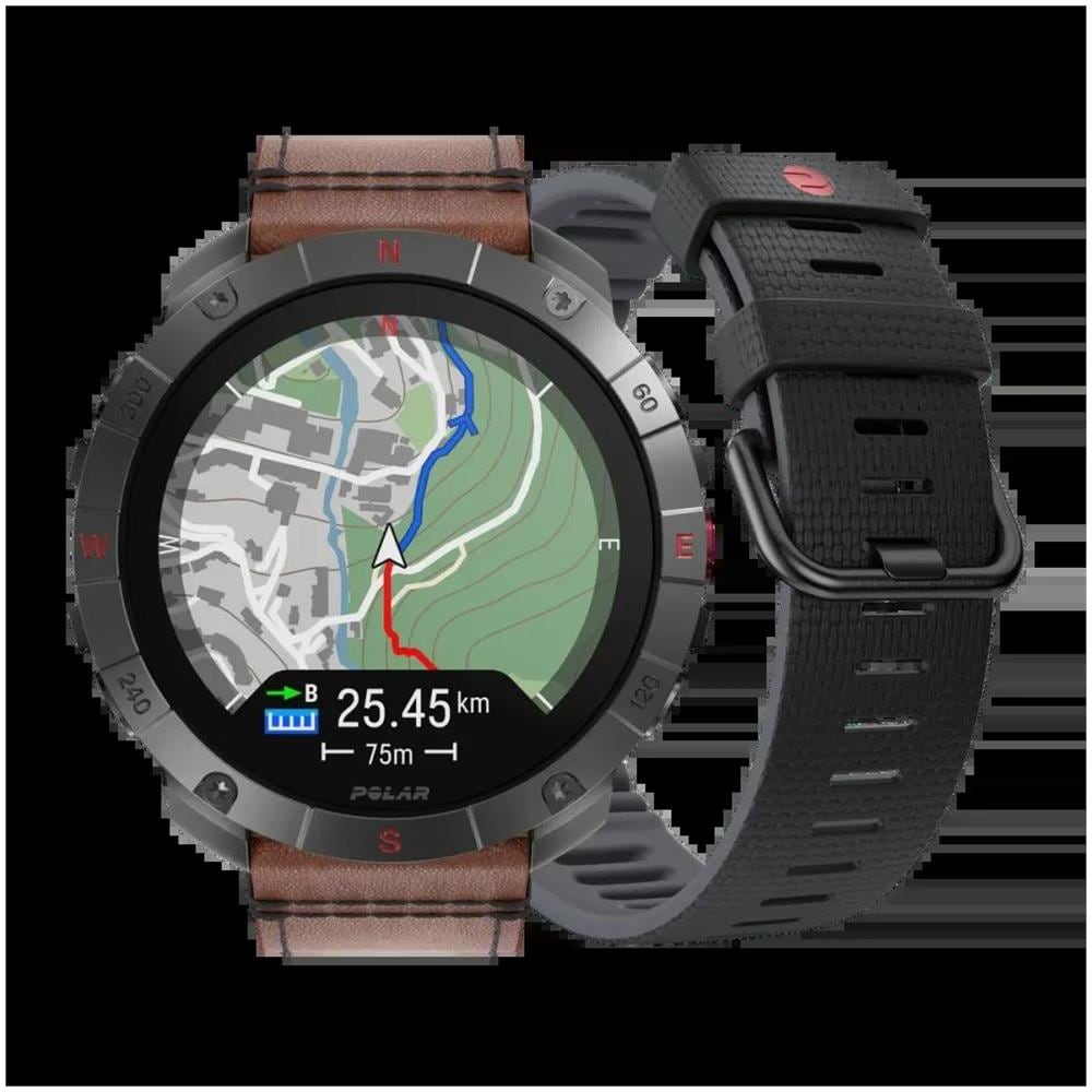 Grit X2 Pro Titan 3,53 cm (1.39") AMOLED Digitale 454 x 454 Pixel Touch screen Titanio GPS (satellitare) - Foto 3