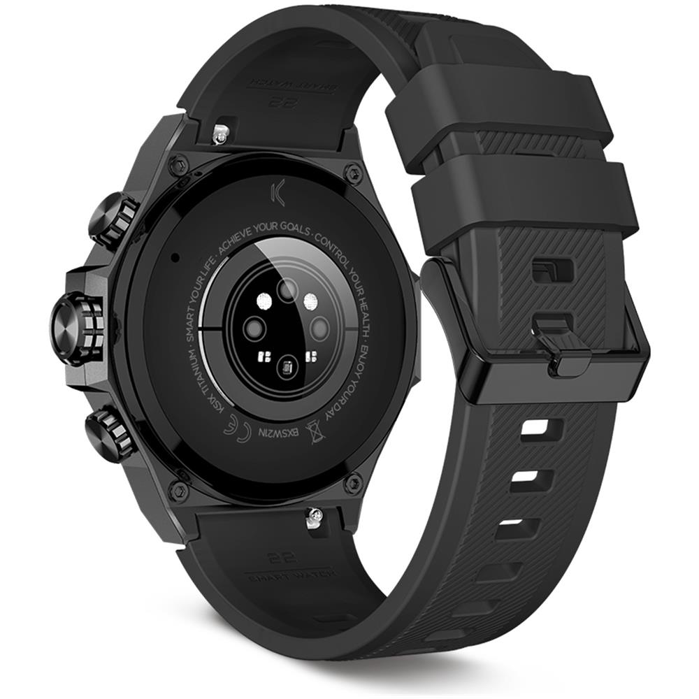 Titanium 3,63 cm (1.43") AMOLED 55 mm Digitale 466 x 466 Pixel Touch screen Nero, Titanio - Foto 12