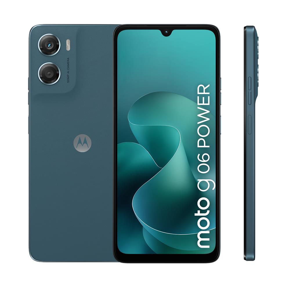 Moto G06 Power 4G 256GB 4GB Ram Displai 6,88" LCD 120Hz HD+ Main Camera 50MP Dual nanoSim USB Type-C Android 15 Helio G81 Extreme 7000mAh Pantone Tapestry - Foto 1