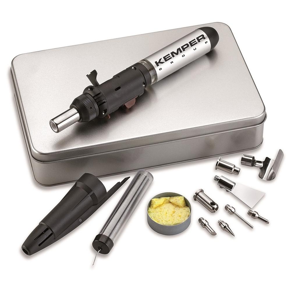 Kit Microsaldatore Con 7 Accessori E Serbatoio Trasparente - Foto 1