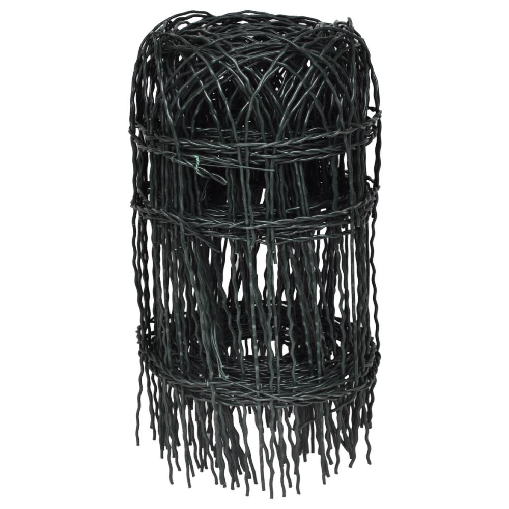 Recinzione per Giardino in Ferro Verniciato a Polvere 10x0,4 m - Foto 2