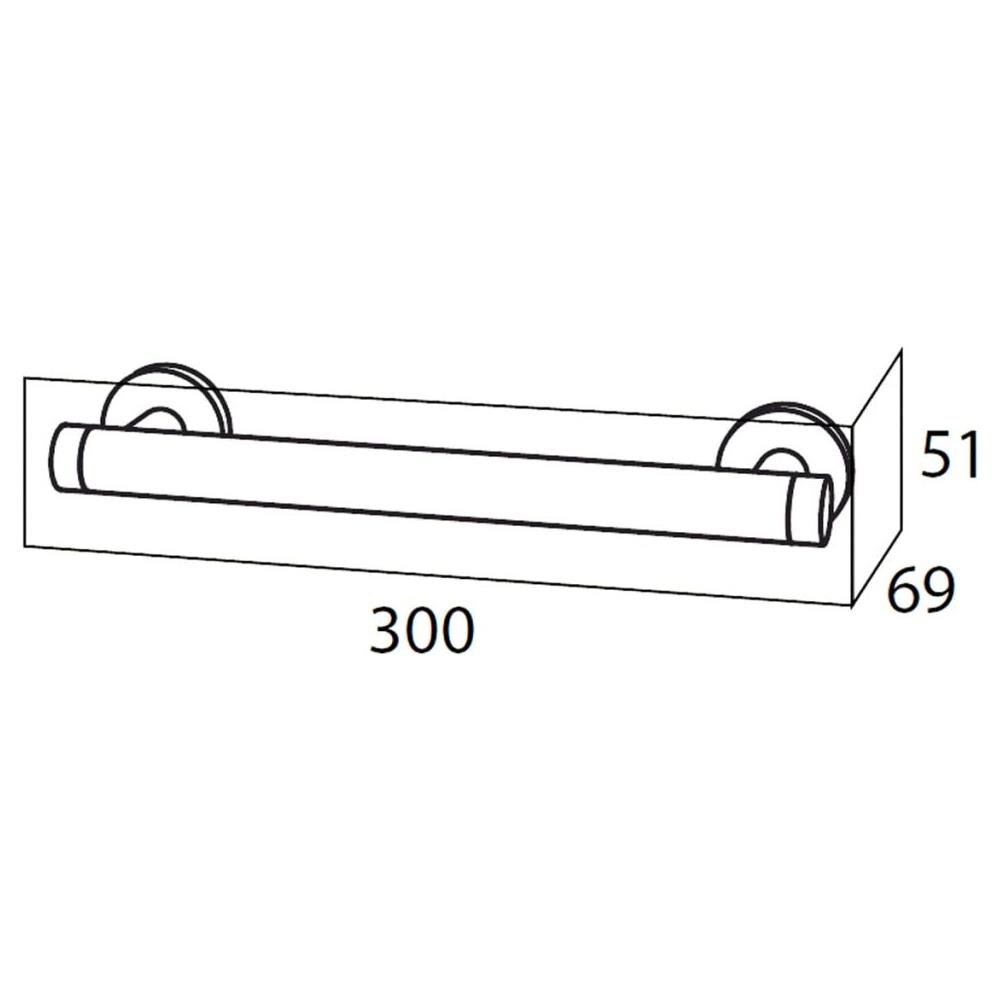 Maniglione Di Sicurezza Boston 5 X 3 Cm Argento 284620946 - Foto 6