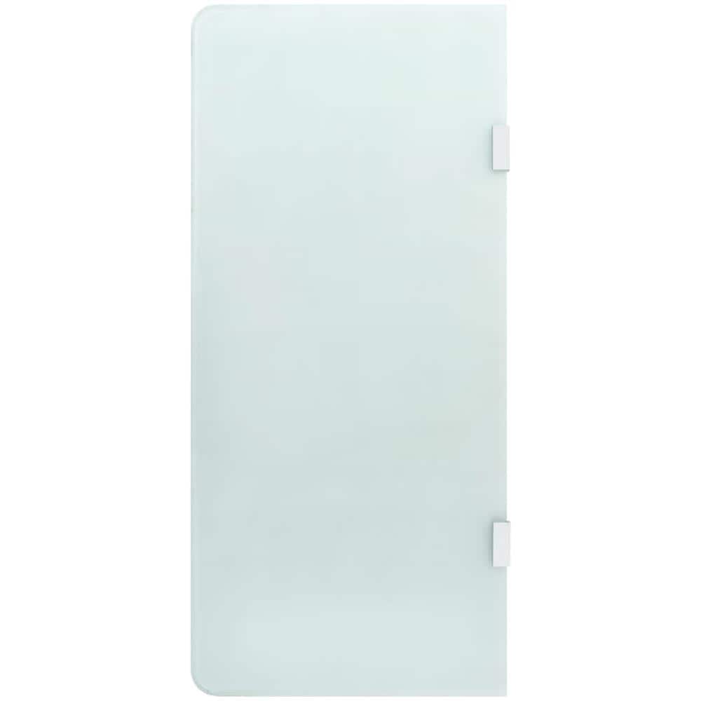 Schermo WC Orinatoio a Parete per Privacy 90x40 cm Vetro Temperato - Foto 1