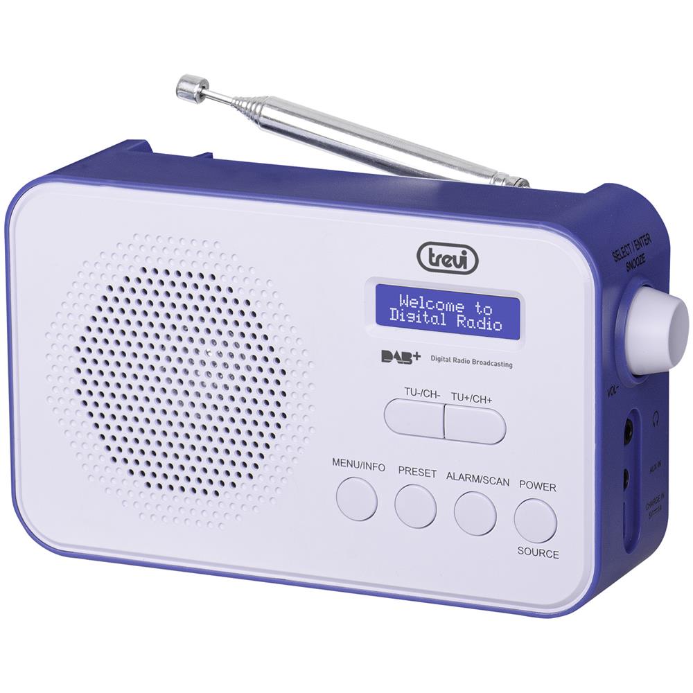 Radio Digitale Portatile Dab 7F92 R DAB / DAB+ Colore Blu - Foto 2