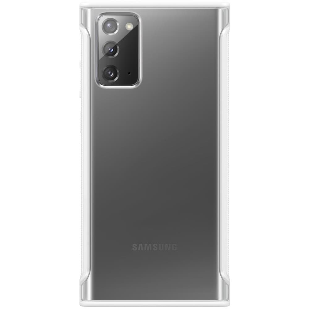 EF-GN980 custodia per cellulare 17 cm (6.7") Cover Trasparente, Bianco - Foto 1