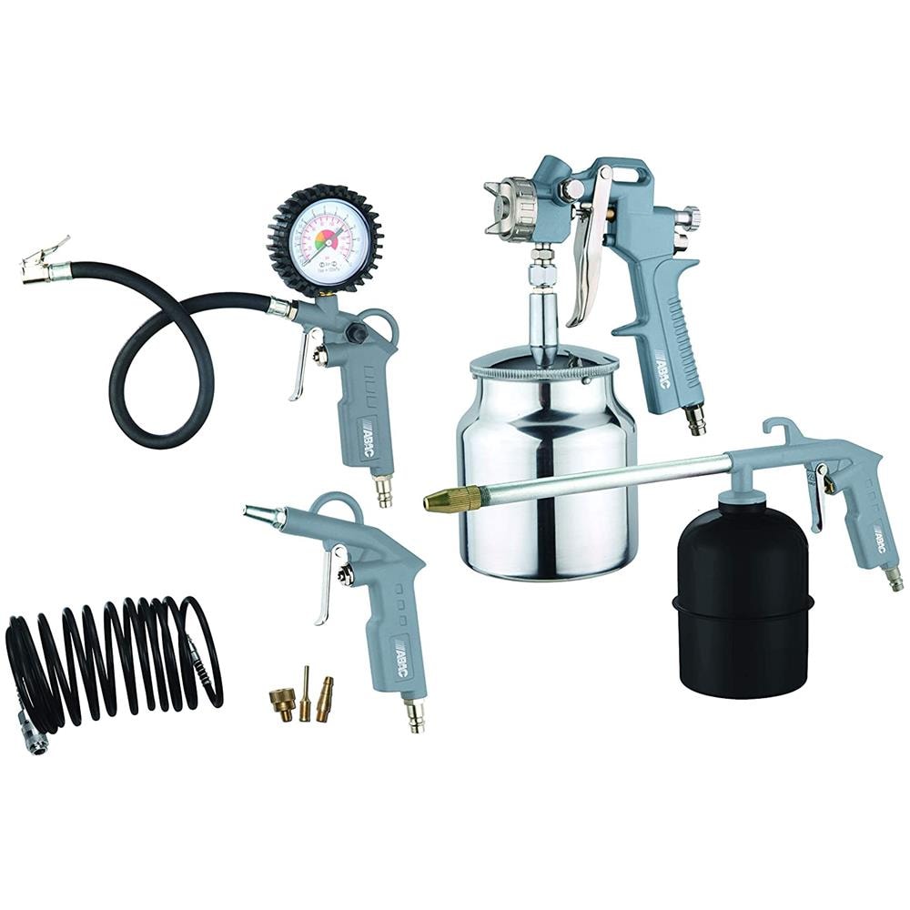 Kit Accessori Per Aria Compressa Da Compressore Set Di 5 Pezzi - Foto 7