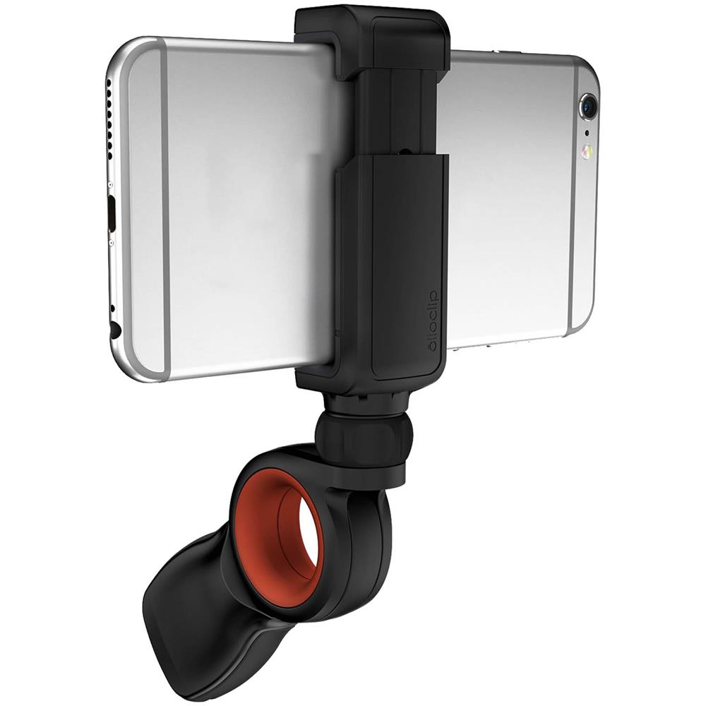 PIVOT, Macchina fotografica, Telefono cellulare / smartphone, Esterno, Nero, Rosso, Clamp mount - Foto 2