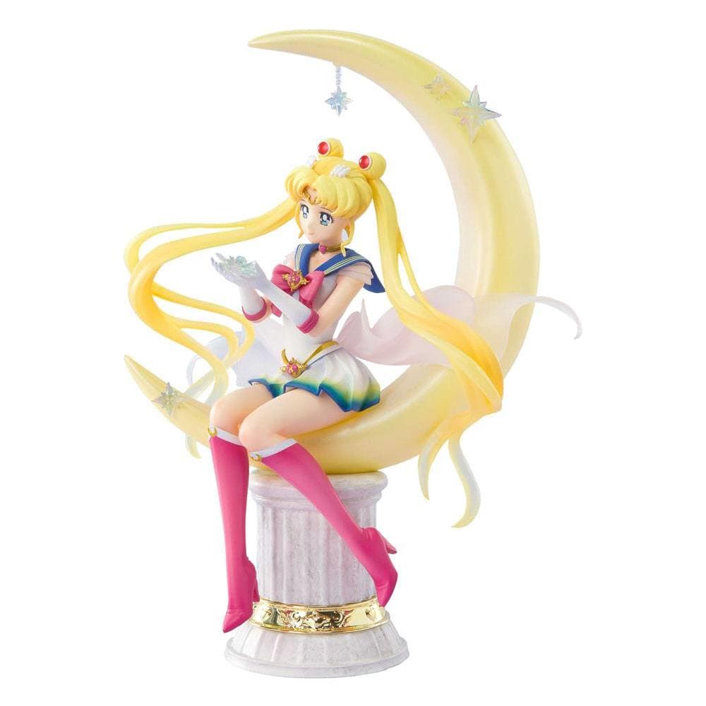 Sailor Moon Eternal Figuartszero Chouette Pvc Statue Super Sailor Moon Bright Moon 19 Cm - Foto 1