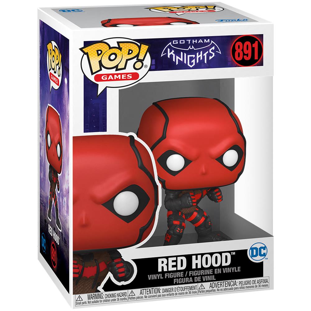 Gotham Knights Pop! Games Vinyl Figure Red Hood 9 Cm - Foto 4