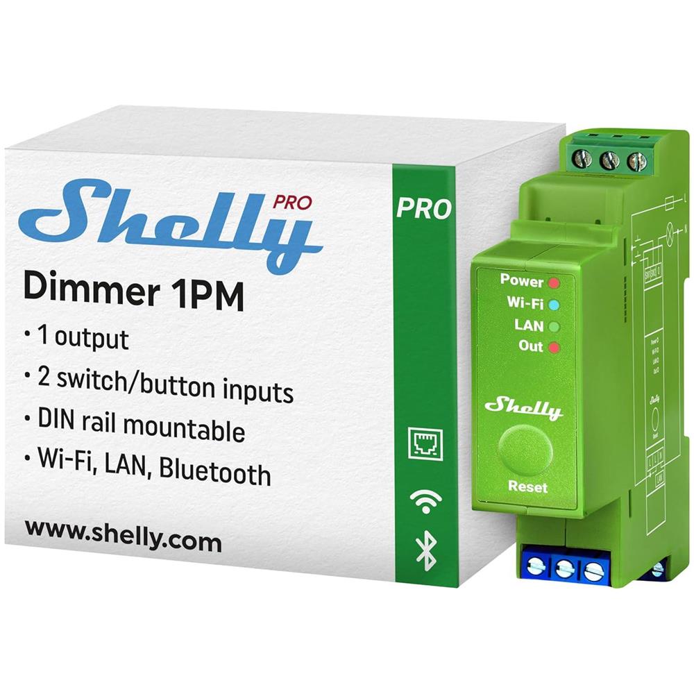 Pro Dimmer 1PM - IP Smart Dimmer 1ch LAN /WiFi /BT + PM - Foto 1