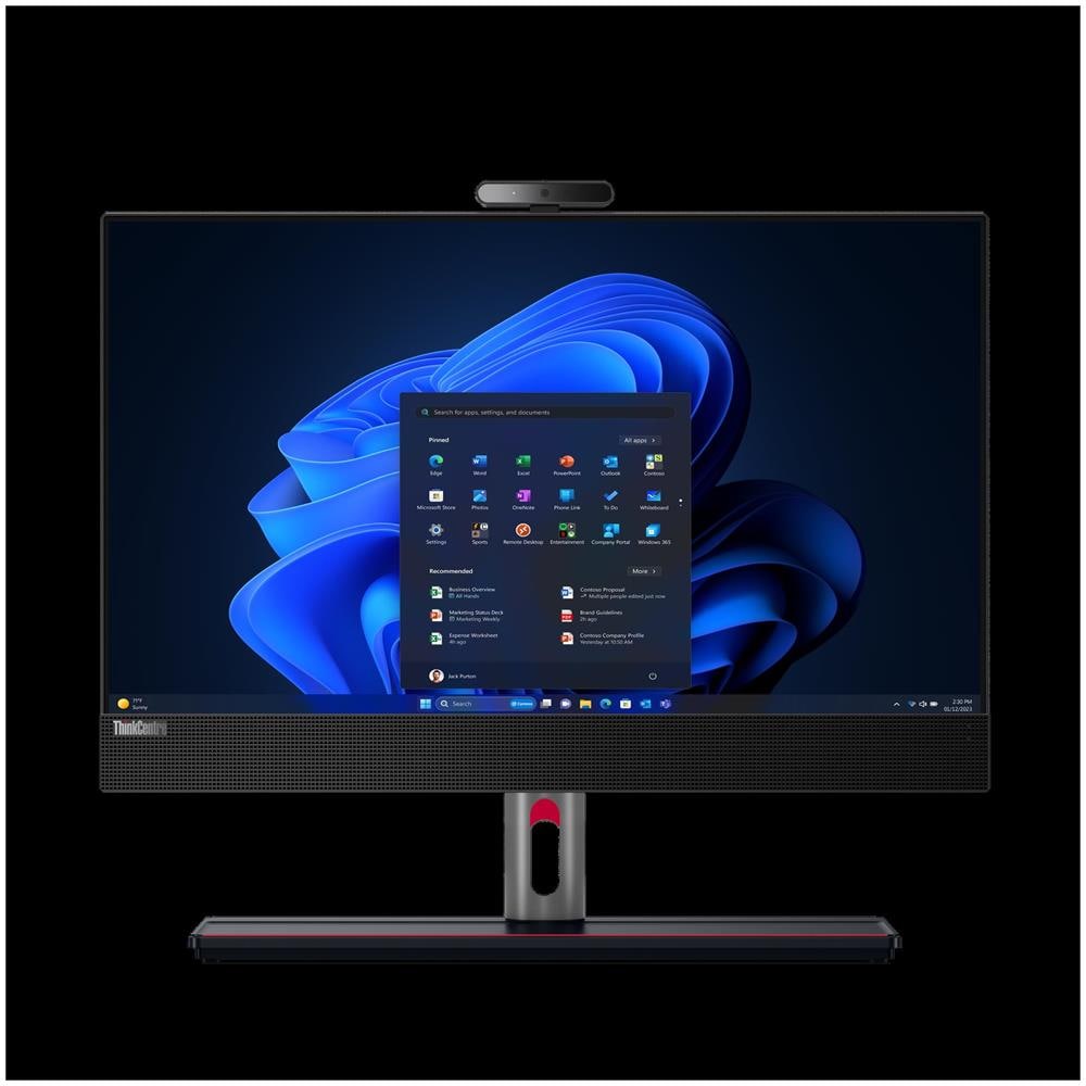 All-in-One ThinkCentre M90a Monitor 23.8" IPS Touchscreen Full HD Intel Core i5-14500 RAM 16 GB DDR5 SSD 1 TB Windows 11 Pro - Foto 1