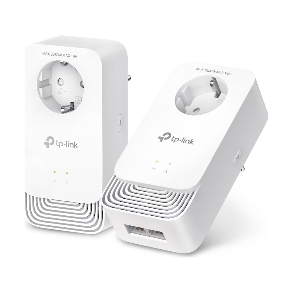 PG2400P KIT adattatore di rete PowerLine 1428 Mbit /s Collegamento ethernet LAN Bianco 2 pz - Foto 1