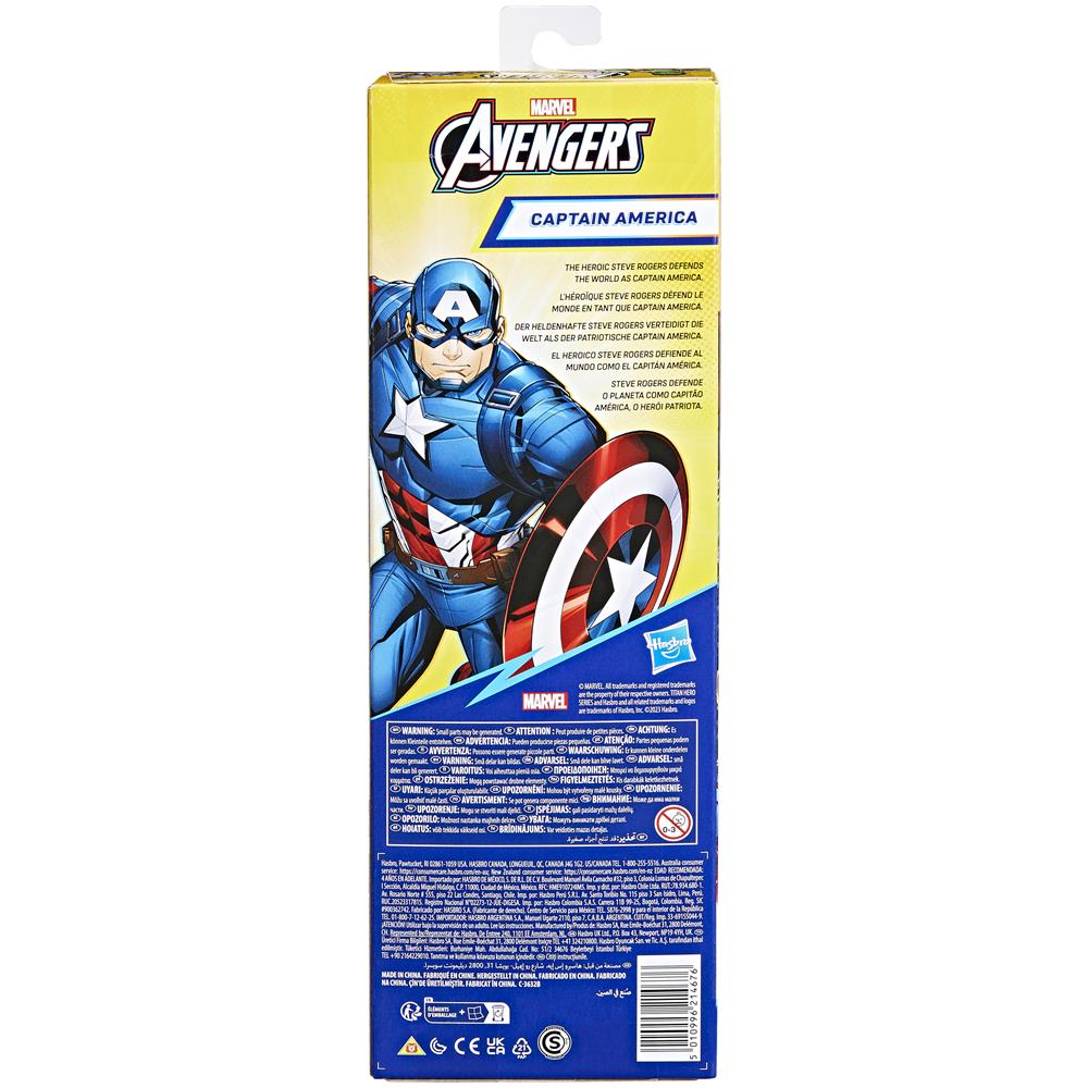 Marvel Avengers, Titan Hero Captain America, action figure 30 cm - Foto 15