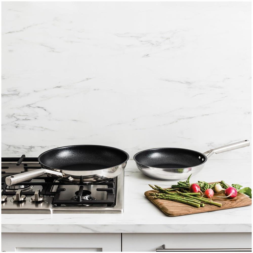 Pentola Multiuso Zerostick C62000EU Rotondo Durevola Fino a 260 °C in Acciaio Inox - Foto 4
