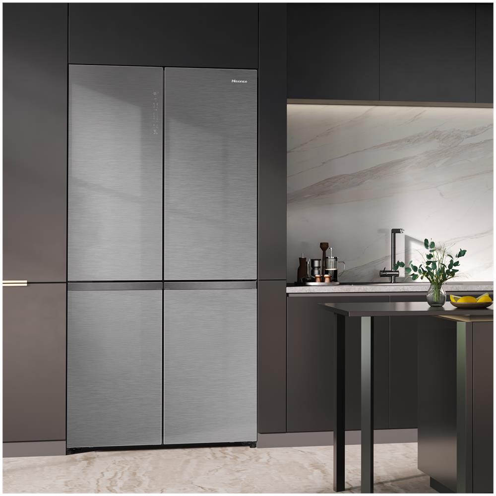 RQ768N4GVE frigorifero side-by-side Libera installazione 591 L Argento - Foto 2