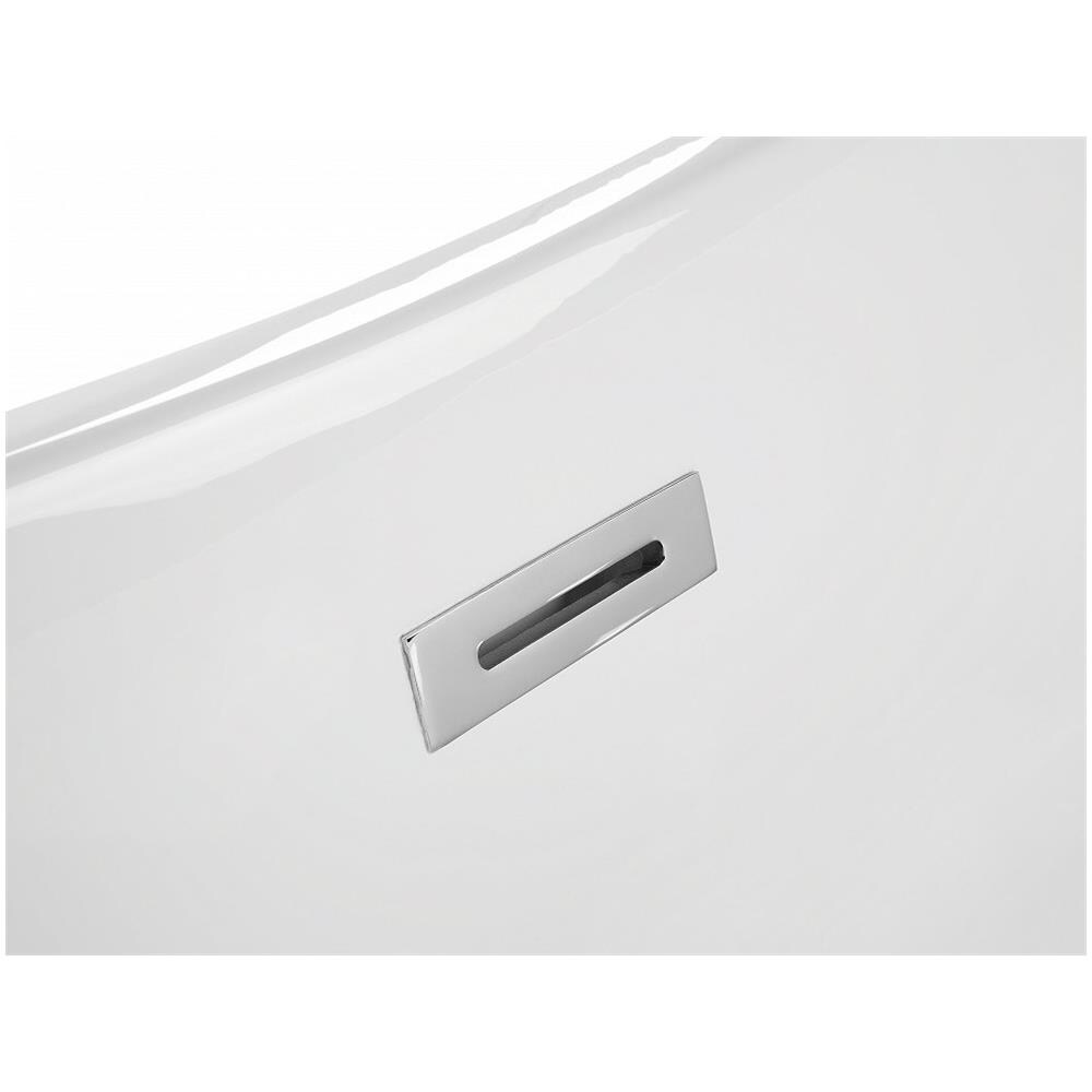 Vasca Da Bagno Freestanding Ovale In Acrilico Bianco Antigua - Foto 2