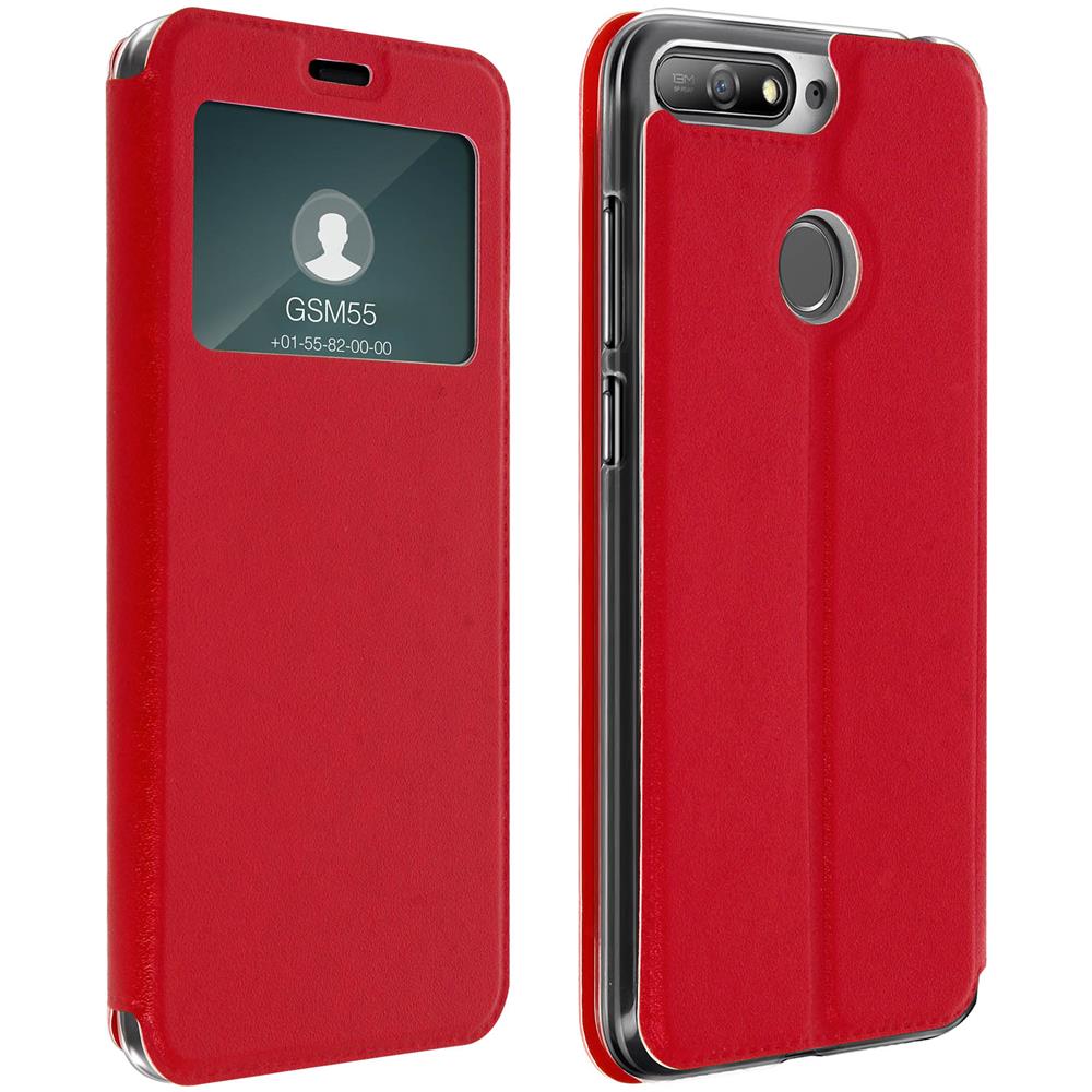 custodia huawei y6 2018 rossa custodia huawei y6 2018 rossa