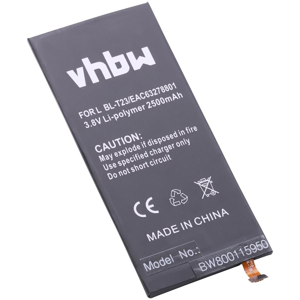 Litio-polimeri Batteria 2500mah 3.85v Per Cellulari E Smartphone Lg F690l, F690s, K500, K500h, K580, K580ar, K580f, K580h, K580y, X Cam, X Cam 4g - Foto 2