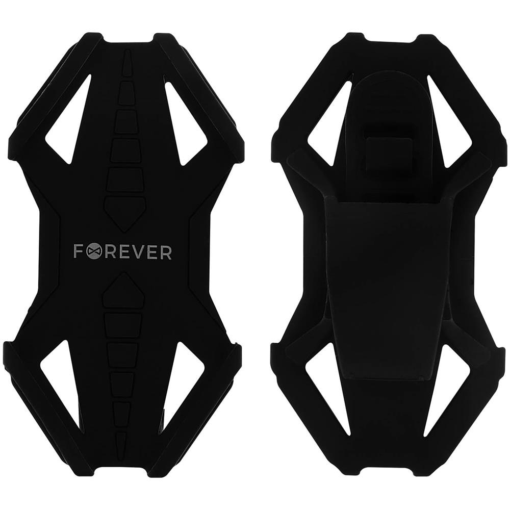 Supporto Bici Fixe Per Smartphone Universale Da 4"" Fino A 6"", Nero - Foto 1