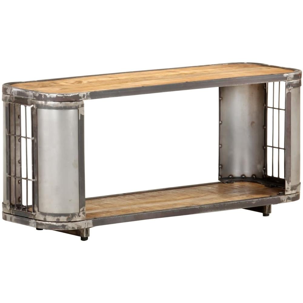 Mobile Porta Tv 90x30x40 Cm In Legno Massello Di Mango - Foto 1