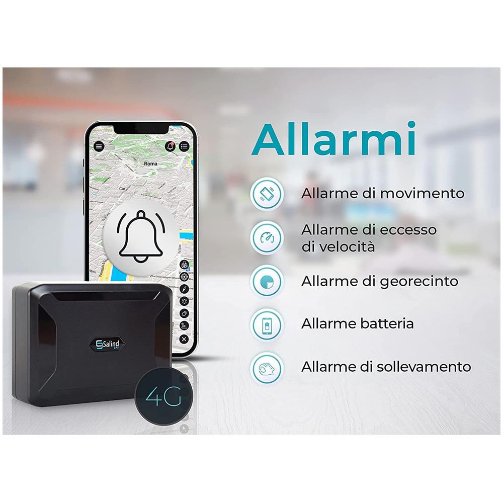 Salind 11 (versione 4g) - Localizzatore Gps Per Auto, Moto, Camion E Molto Altro - Foto 3