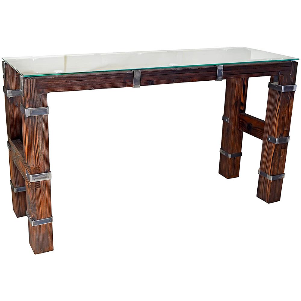 Set Di Mobili Da Bar Ld (tavolo 180x60 Cm + 6 Sgabelli, Colore Naturale) Drohobycz - Foto 2