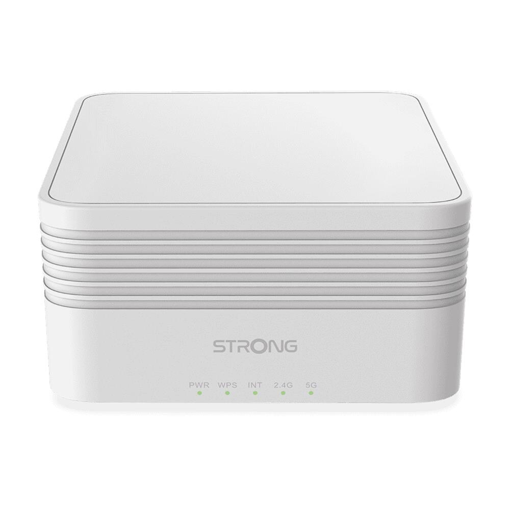 MESHAX3000ADD sistema Wi-Fi Mesh Dual-band (2.4 GHz / 5 GHz) Wi-Fi 6 (802.11ax) Bianco 3 Interno - Foto 1