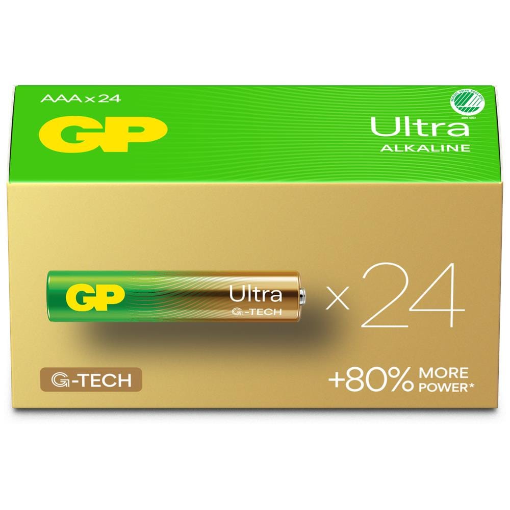 Confezione 24 Batterie Gp Ultra Alcaline Ministilo Aaa 24au /lr03 - Foto 1
