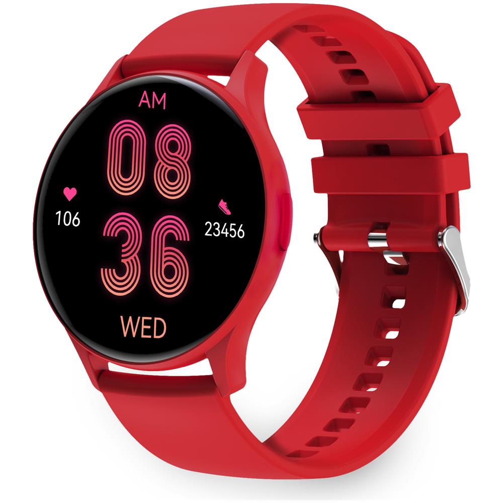 Core 3,63 cm (1.43") AMOLED 46 mm Digitale 466 x 466 Pixel Touch screen Rosso - Foto 1