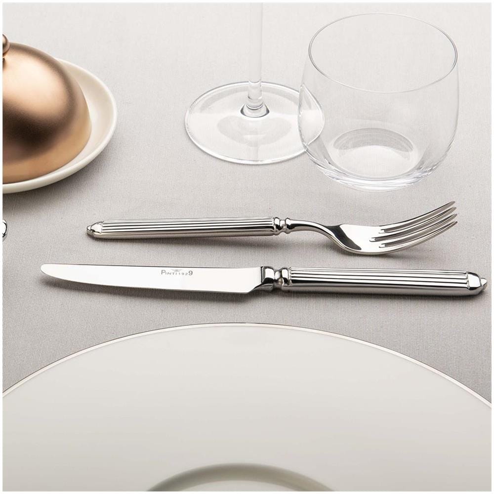 Ellade Posate da tavola in acciaio Confezione - Set da 16 Pezzi - 4 Posti Tavola - Confezione Regalo Made in Italy - Foto 2