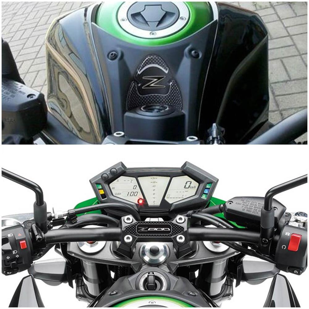Protezione Piastra Forcella + Chiave Z 800 Compatibile Per Moto Kawasaki Z800 - Foto 3