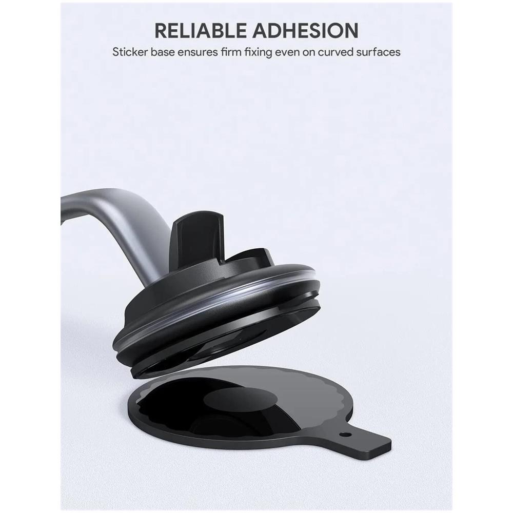 Aukey Supporto Auto Magnetico Con Ventosa 360° - Porta Cellulare Cruscotto - Foto 2