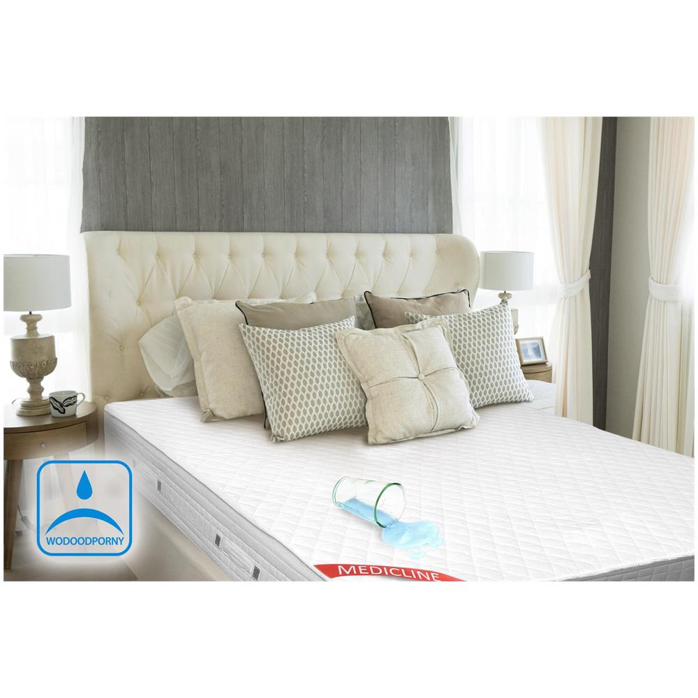 Coprimaterasso 80x200cm Impermeabile Bianco - Foto 5