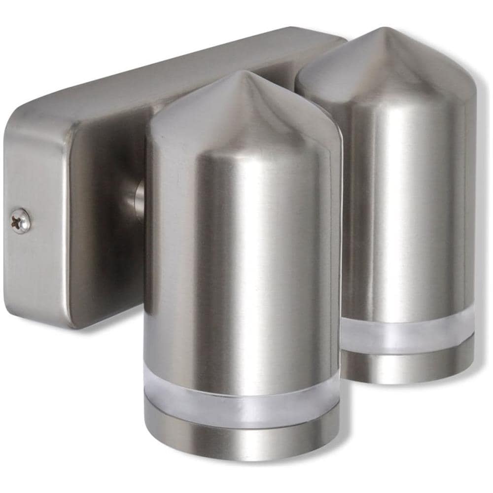 Lampada LED a Parete Acciaio Inox con Testa a Cono - Foto 1