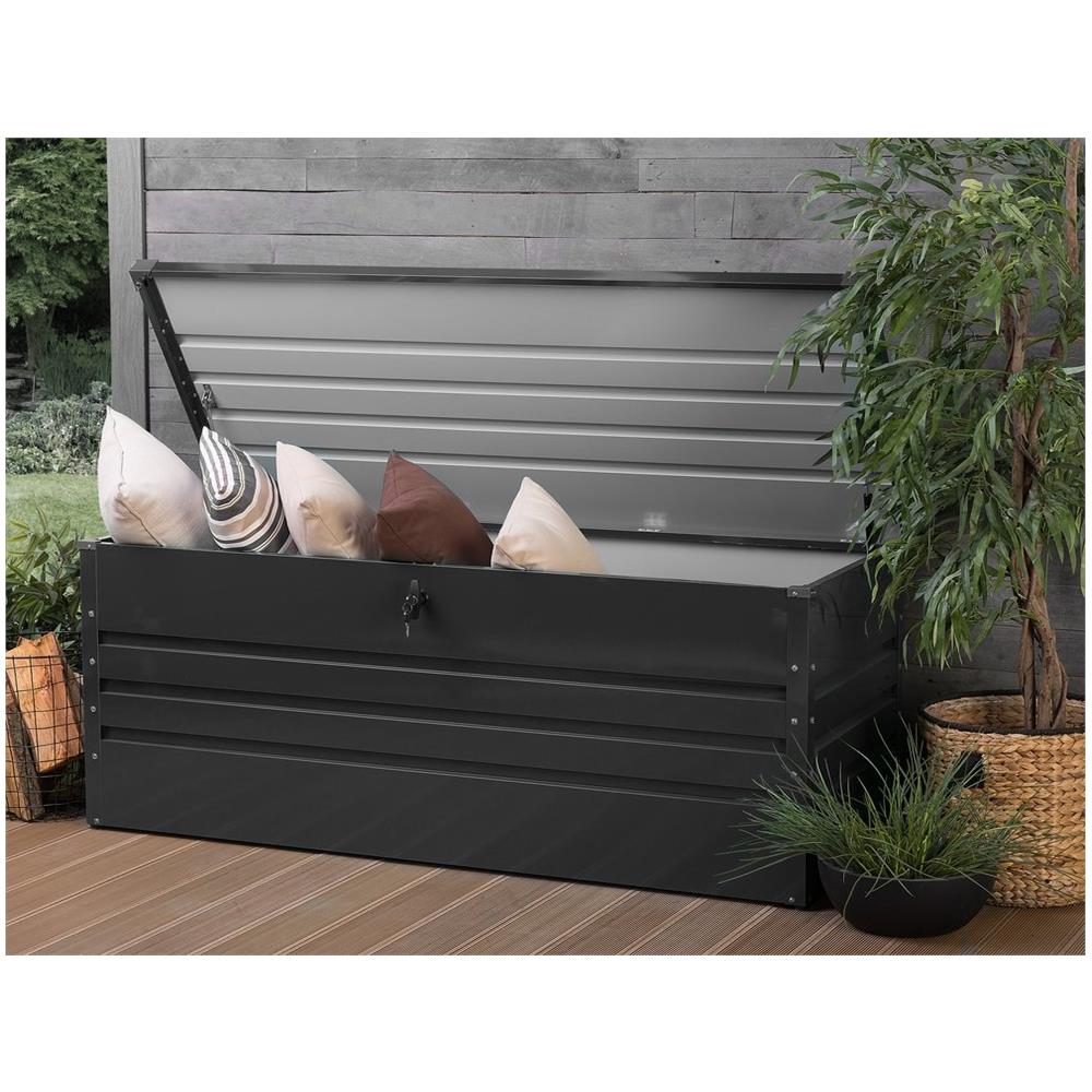 Cesta Da Giardino In Acciaio Grigio Grafite 165 Cm Cebrosa - Foto 2