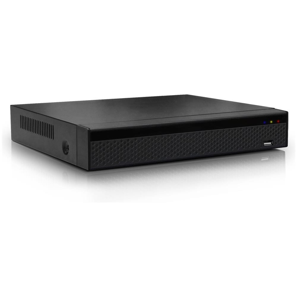 NVR 1608P AK Videoregistratore di Rete (NVR) con Switch a 16 Canali (8 PoE) Colore Nero - Foto 1